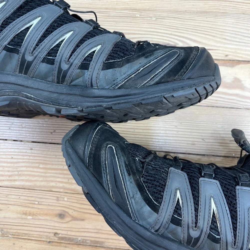 Salomon XA Pro 3D Mens Trail Running Shoes Black Grey hiking Size 13 athletic